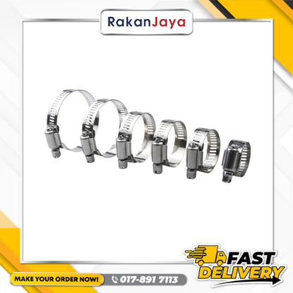 STAINLESS STEEL HOSE CLIP
