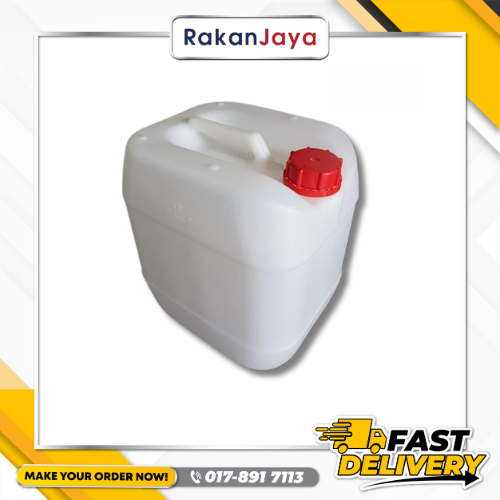 20 LITER WHITE JERRY CAN EMPTY PAIL