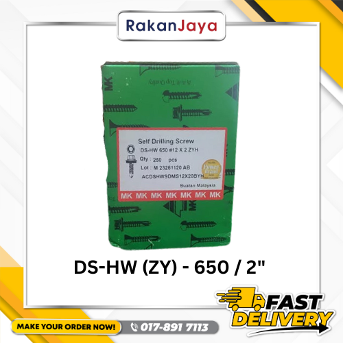 SELF DRILLING SCREW WITH WASHER (FOR METAL)