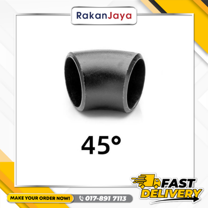45 DEGREE ELBOW LR (A234) BW