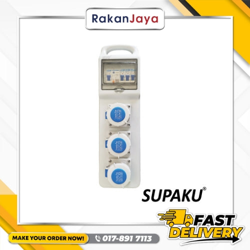 SUPAKU CEE 16A EXTENSION BOX MODEL : CEE313X