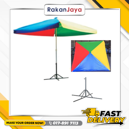SQUARE UMBRELLA (8FT X 8FT)