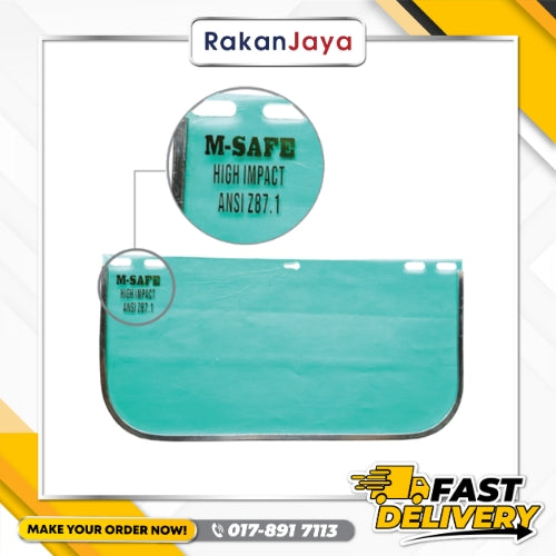 M-SAFE HIGH IMPACT VISOR (MODEL: VH-100H)