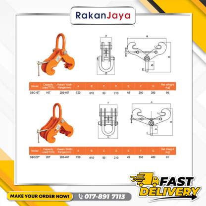 BST BEAM CLAMP