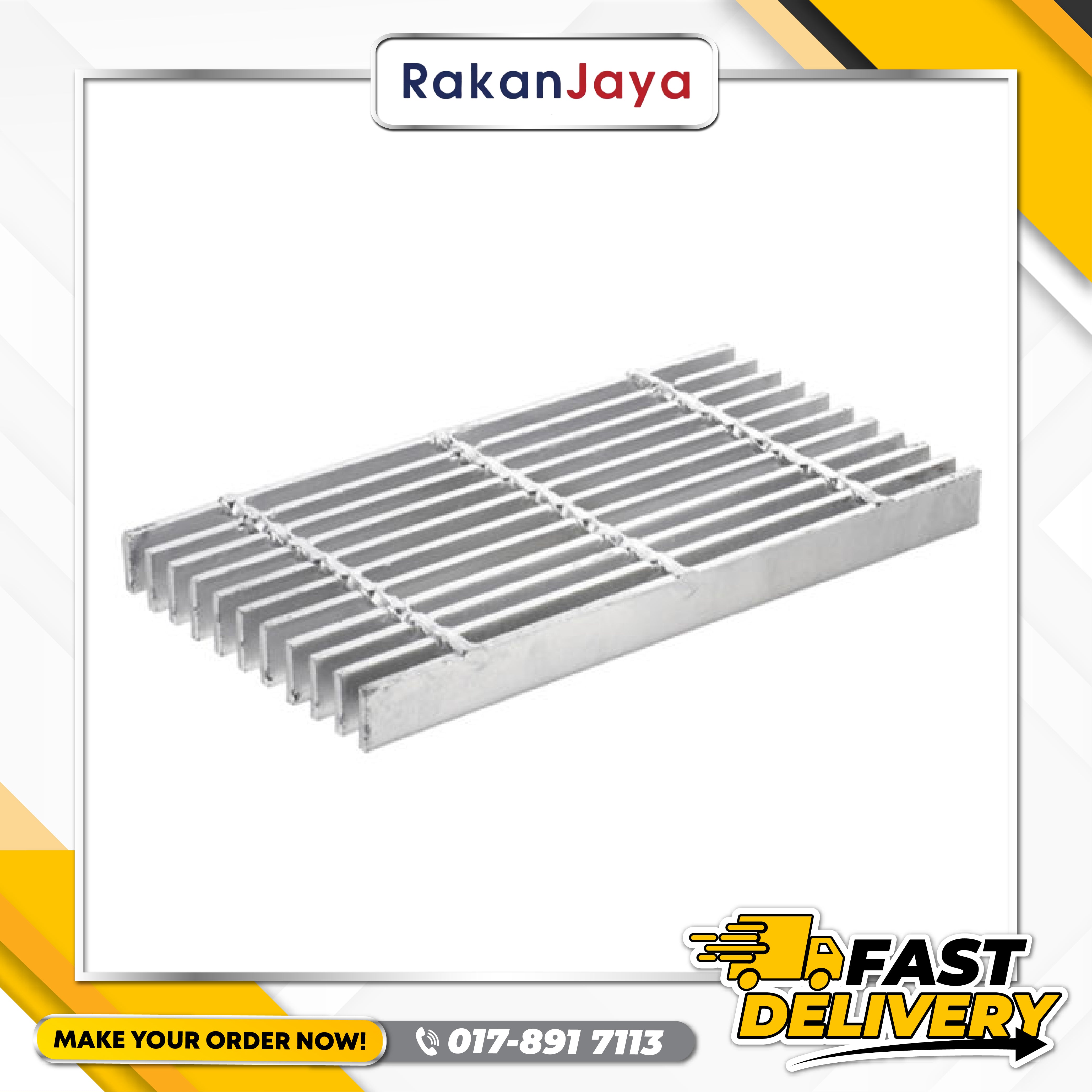 HDG (HOT DIPPED GALVANIZED) GRATING – Rakan Jaya Hardware