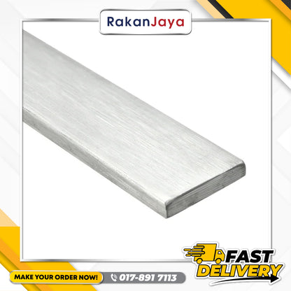 STAINLESS STEEL (SS304) FLAT BAR (6MTR)