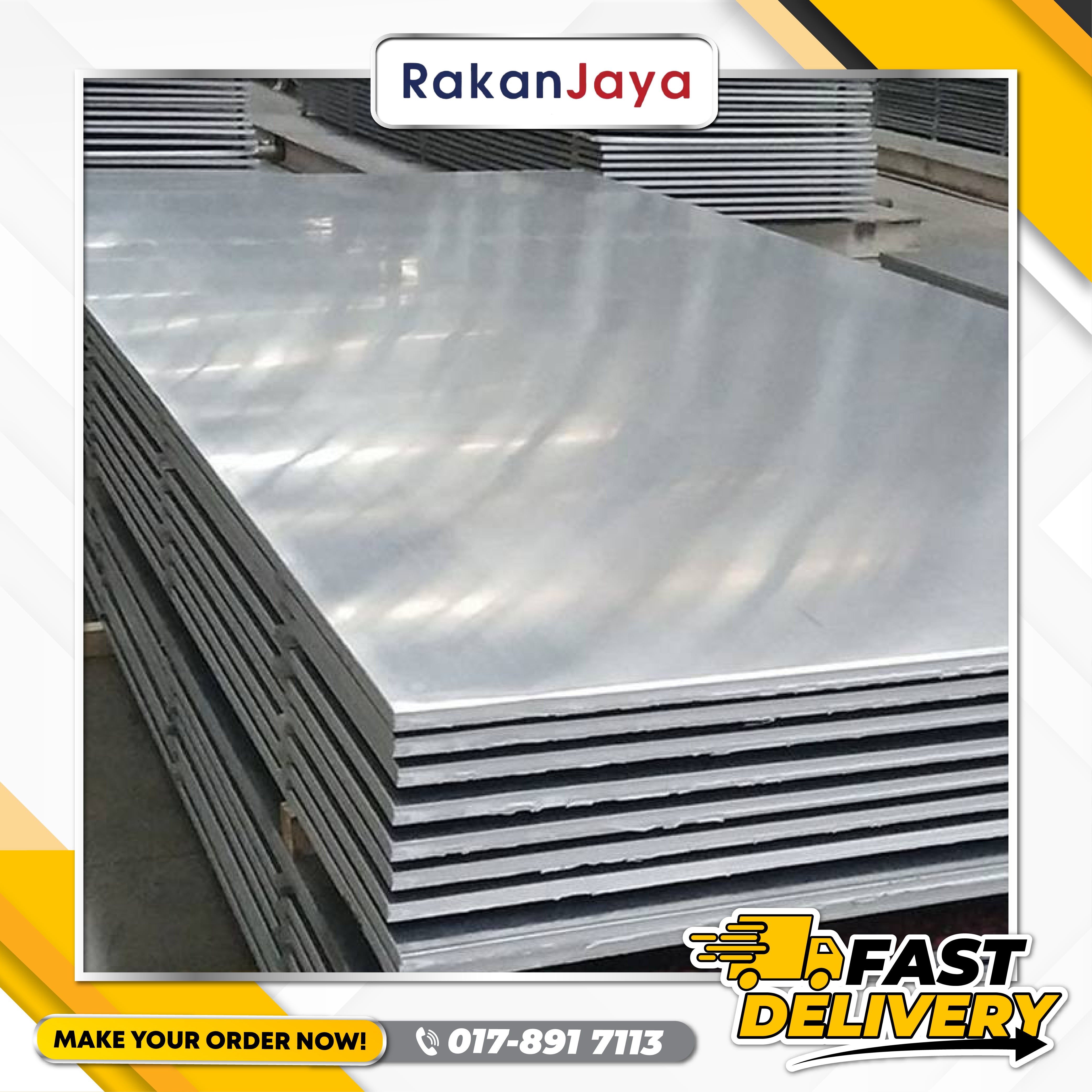 ALUMINIUM PLATE (4FT X 8FT) – Rakan Jaya Hardware