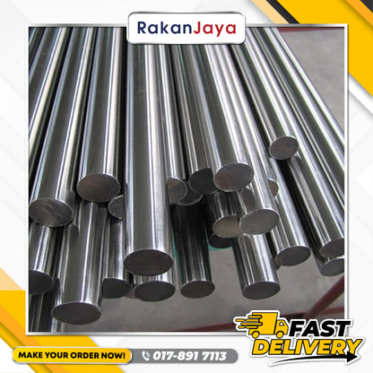 STAINLESS STEEL (SS304) ROUND BAR (6MTR)