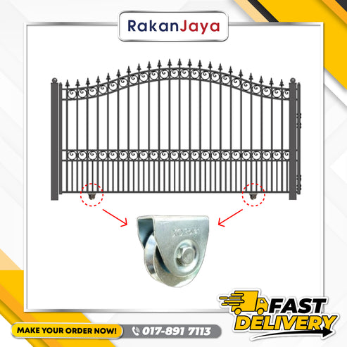 BEARING ROLLER WITH BRACKET