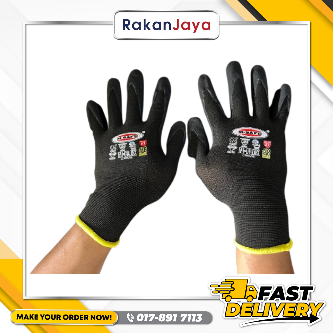 小物 WTAPS RSP / GLOVE / POLY M M-SAFE NYLON SPANDEX NITRILE FOAM GLOVE (MODEL : M-FLEX) – Rakan