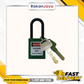 M-SAFE SAFETY PADLOCK NYLON SHACKLE 1 1/2" (38MM)