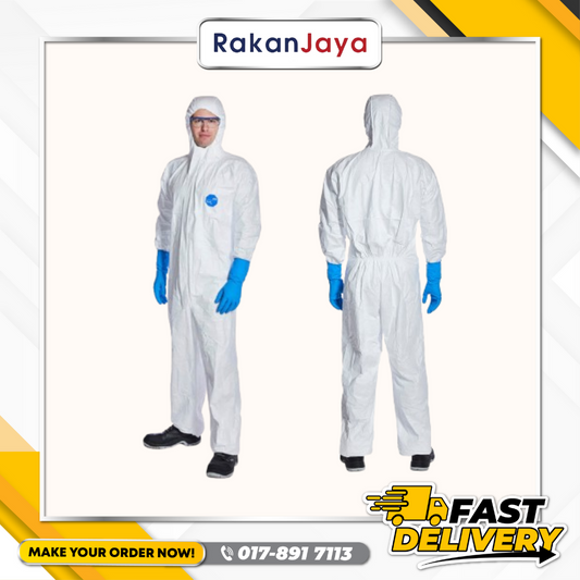DUPONT TYVEX 500 WHITE XPERT COVERALL