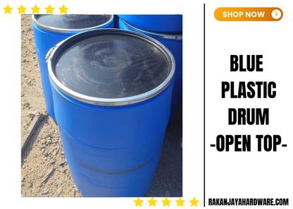 BLUE PLASTIC DRUM (TONG DRUM BIRU)