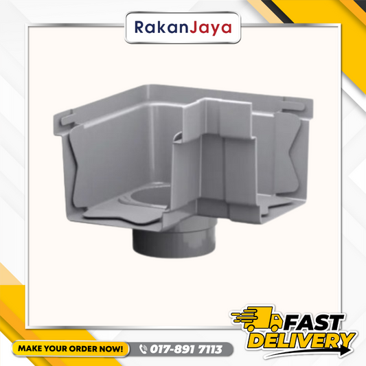 GUTTER MITRE JOINT IN W/3" & W/4" OUTLET