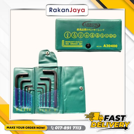 ARROW WALLET ALLEN KEY SET