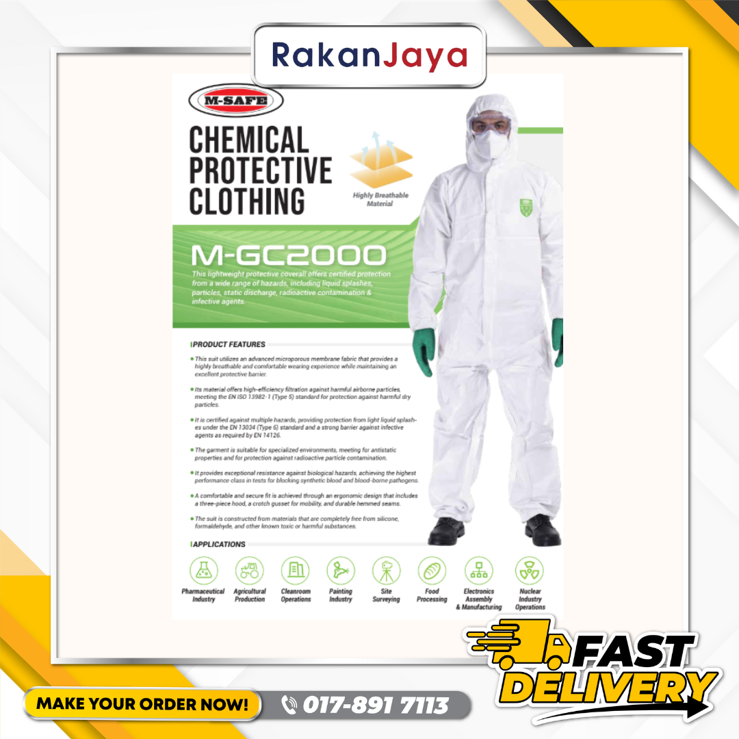 M-SAFE CHEMICAL PROTECTIVE CLOTHING