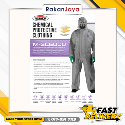 M-SAFE CHEMICAL PROTECTIVE CLOTHING