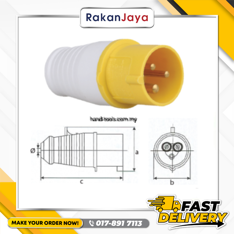 INDUSTRIAL PLUGS & SOCKETS – Rakan Jaya Hardware