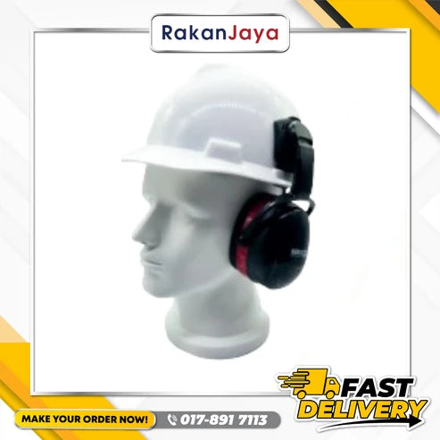 BDS UNIVERSAL SAFETY HELMET ATTACHED EARMUFF
