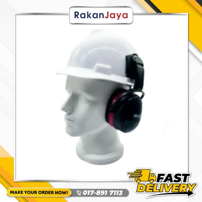 BDS UNIVERSAL SAFETY HELMET ATTACHED EARMUFF
