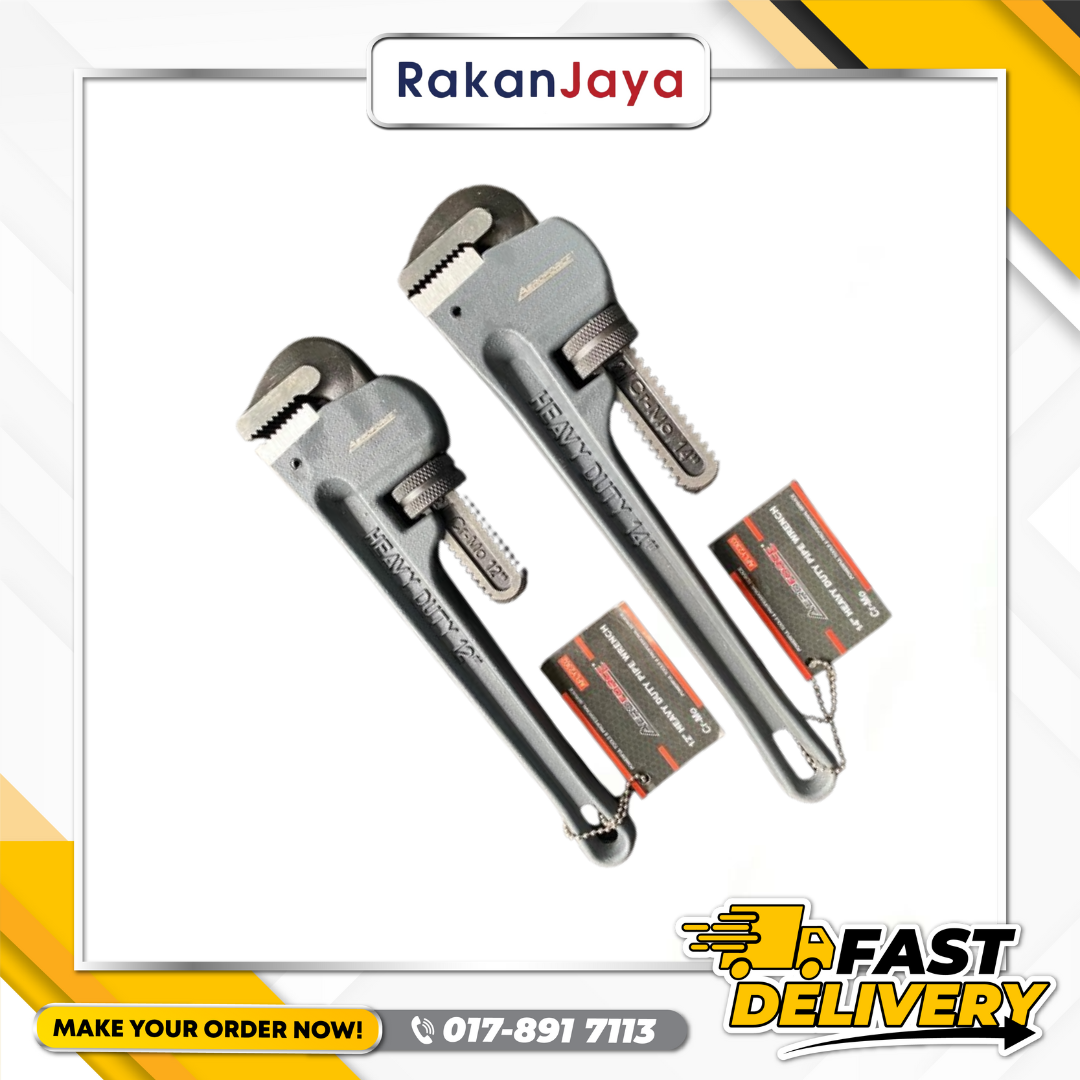 AEROFORCE H/DUTY PIPE WRENCH