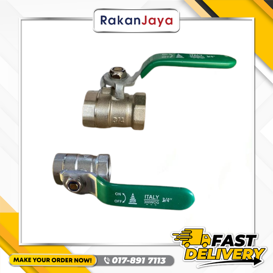 MVF BRASS BALL VALVE 300 W.O.G (16 Bar)