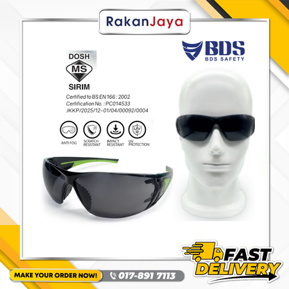 BDS SPORT STYLE SAFETY GLASSES (MODEL: SG-71061A)