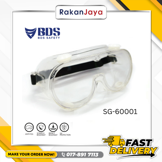BDS ANTI SPLASH CHEMICAL GOOGLE (MODEL: SG-60001)