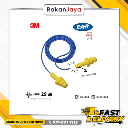 3M ULTRAFIT EARPLUGS (UF-01-000)