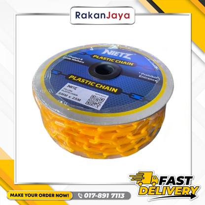 NIETZ PLASTIC CHAIN (6MM X 25M)