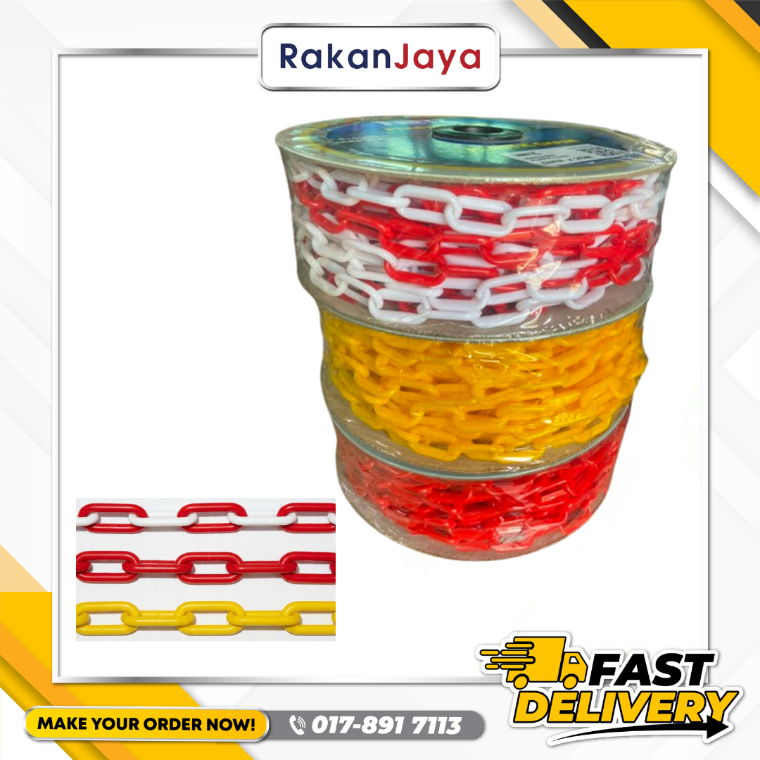 NIETZ PLASTIC CHAIN (6MM X 25M) – Rakan Jaya Hardware