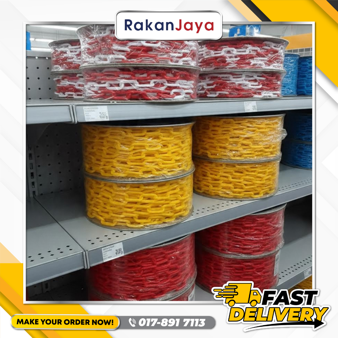NIETZ PLASTIC CHAIN (6MM X 25M) – Rakan Jaya Hardware