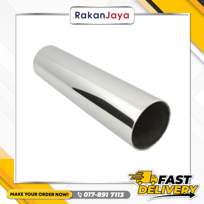 SS304 STAINLESS STEEL PIPE (ORNAMENTAL) (6MTR)