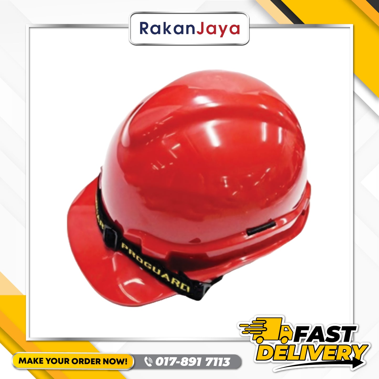 PROGUARD SAFETY HELMET (SIRIM) ABS