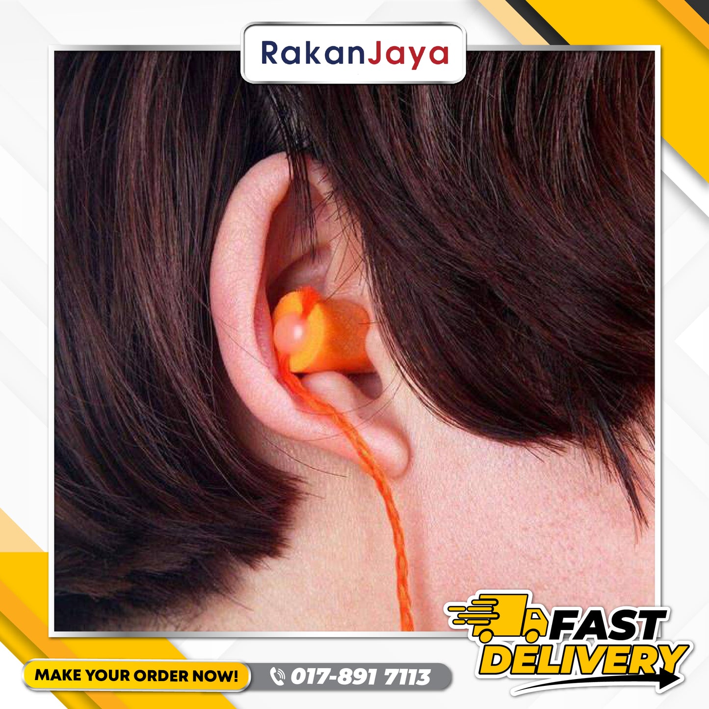 3M 1110 CORDED FOAM EARPLUGS
