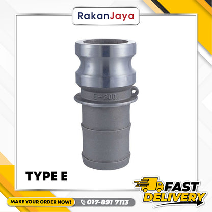 ALUMINIUM CAMLOCK COUPLINGS