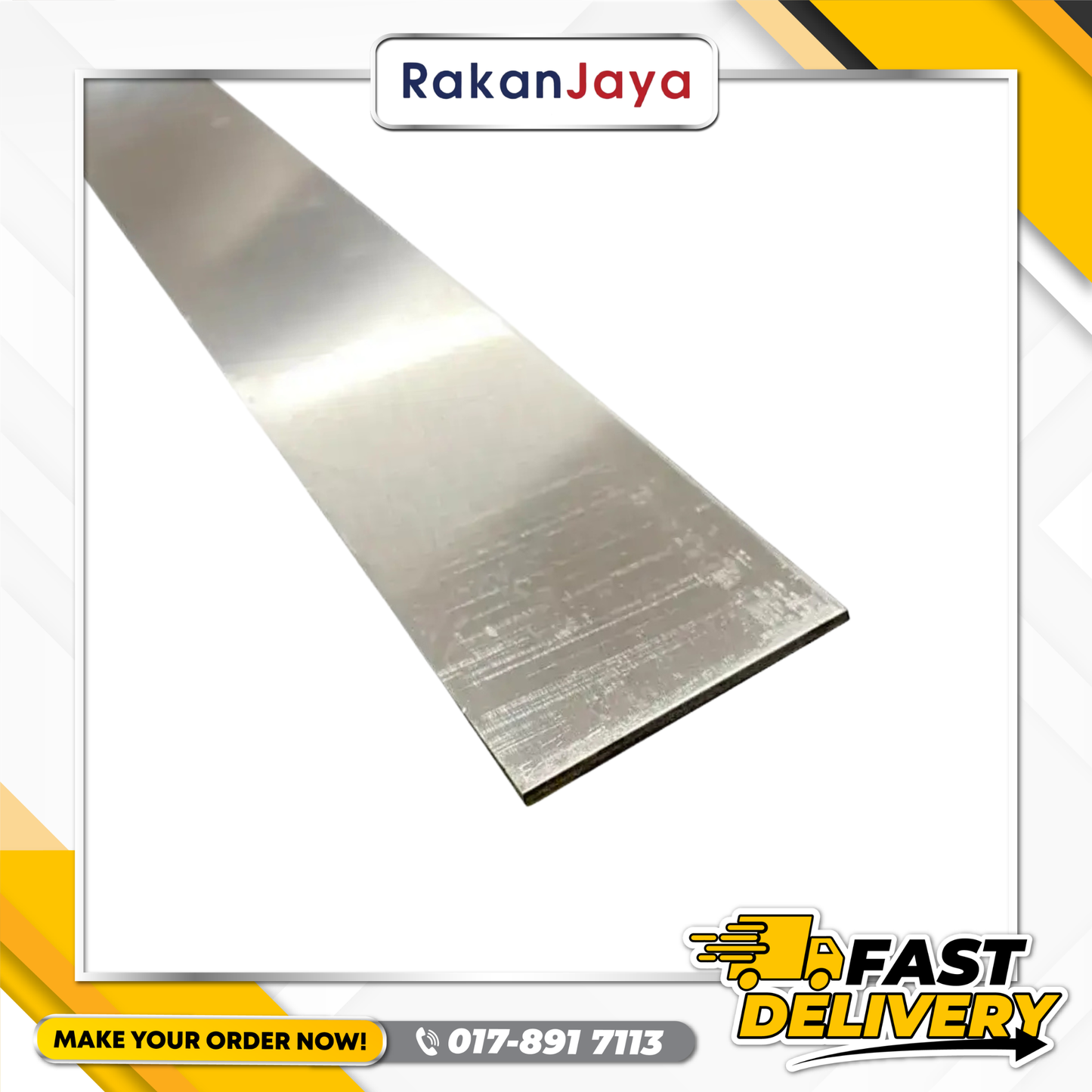 ALUMINIUM FLAT BAR (6 MTR)