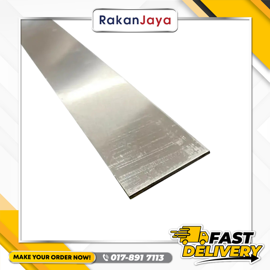 ALUMINIUM FLAT BAR (6 MTR)