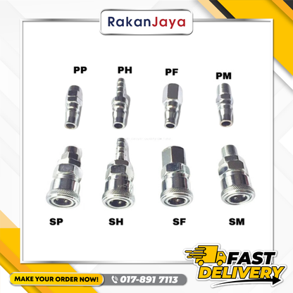 AIR HOSE QUICK COUPLER