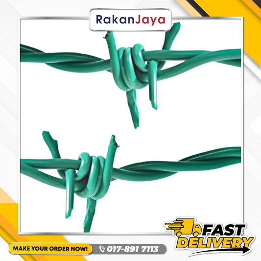 BARBED WIRE PVC (DAWAI KAWAT BERDURI)