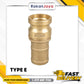 BRASS CAMLOCK COUPLINGS