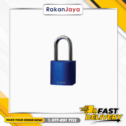 M-SAFE SAFETY ALUMINIUM PADLOCK 1 1/2" (38MM)