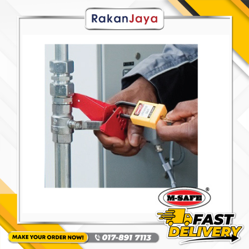M-SAFE SAFETY STANDARD BALL VALVE LOCKOUT – Rakan Jaya Hardware