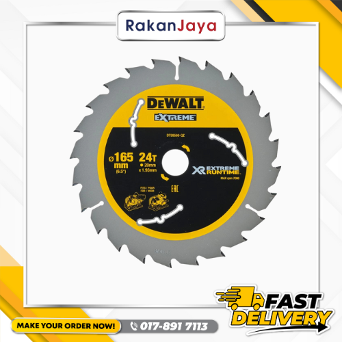 CIRCULAR SAW BLADE 165MM X 24T #DT99560