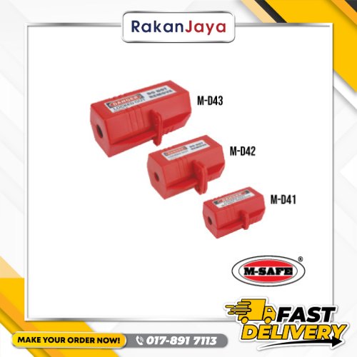 M-SAFE SAFETY ELECTRICAL PLUG LOCKOUT