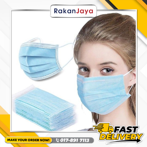 NON WOVEN 3 PLY FACE MASK