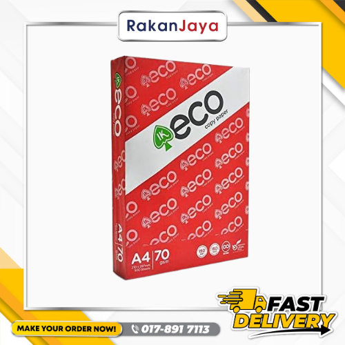 IK ECO A4 COPIER PAPER 1 REAM (70 GSM) 500 SHEETS