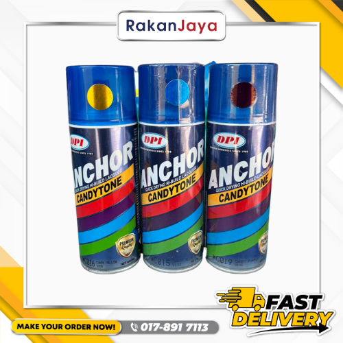 ANCHOR SPRAY PAINT (CANDY TONE)