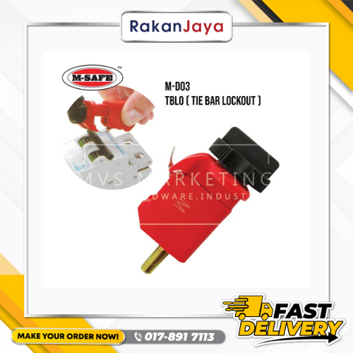 M-SAFE SAFETY MINIATURE CIRCUIT BREAKER LOCKOUT