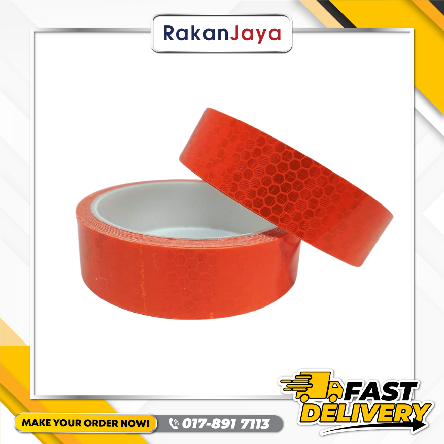 STICKER REFLECTOR TAPE 5CM X 50M
